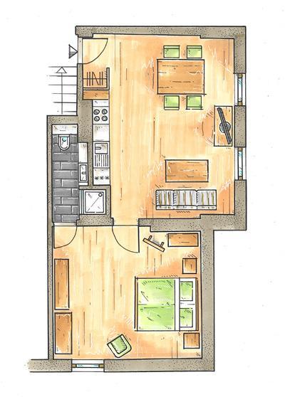 Appartamento Forsthaus *